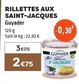E.Leclerc RILLETTES AUX SAINT-JACQUES offre