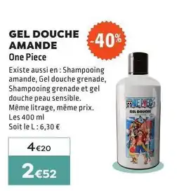 E.Leclerc GEL DOUCHE AMANDE offre