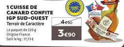 E.Leclerc 1 CUISSE DE CANARD CONFITE IGP SUD-OUEST offre