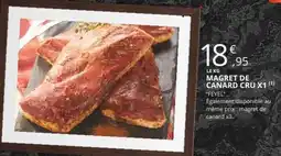 E.Leclerc MAGRET DE CANARD CRU X1 offre