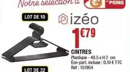 La Foir'Fouille Izéo - cintres offre