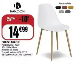 La Foir'Fouille Kokoon - chaise agathe offre