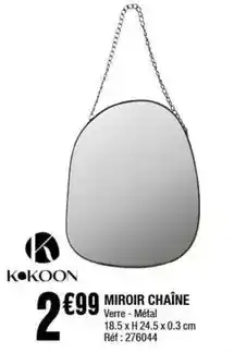 La Foir'Fouille Kokoon - miroir chaîne offre