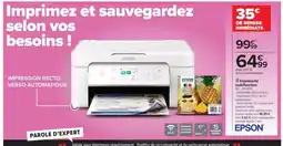 Carrefour Drive Epson - imprimante multifonction offre