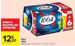 Carrefour Drive 1664 - bière offre