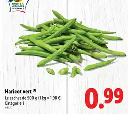 Lidl Haricot vert offre