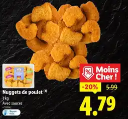 Lidl Nuggets de poulet offre