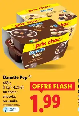 Lidl Danette pop offre
