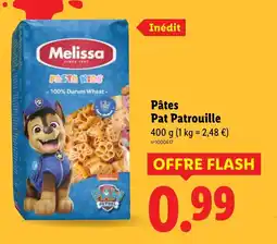 Lidl Pâtes pat patrouille offre
