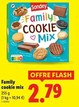 Lidl Family cookie mix offre