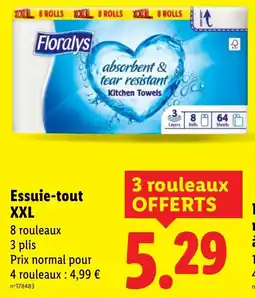 Lidl Essuie-tout xxl offre