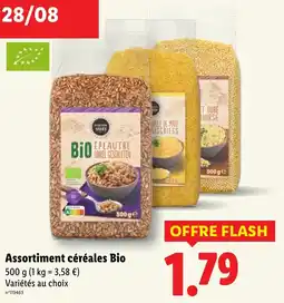 Lidl Assortiment céréales bio offre