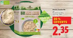 Lidl Flocons d'avoine bio offre