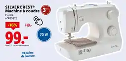 Lidl SILVERCREST Machine à coudre offre