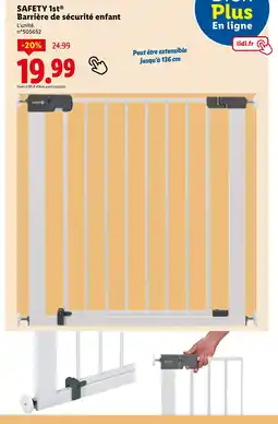 Lidl SAFETY 1st Barrière de sécurité enfant offre