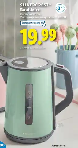 Lidl SILVERCREST Bouilloire offre