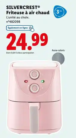 Lidl SILVERCREST Friteuse à air chaud offre