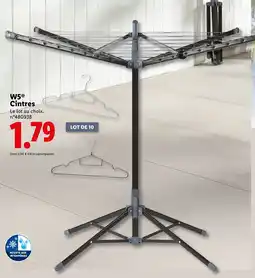Lidl W5 Séchoir parapluie offre