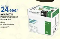 Costco NAVIGATOR Papier impression Format A4 offre