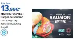 Costco MARINE HARVEST Burger de saumon offre