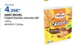 Costco SAINT MICHEL Crêpes fourrées chocolat x20 offre