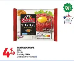 Auchan Supermarché CHARAL Tartare offre