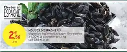 Intermarché Contact Moules d'espagne offre
