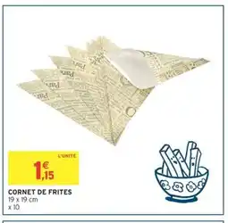 Intermarché Contact Cornet de frites offre