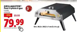 Lidl GRILLMASTER Four à pizza à gaz offre