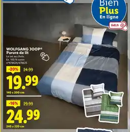 Lidl WOLFGANG JOOP Parure de lit offre