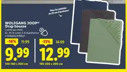 Lidl WOLFGANG JOOP Drap housse offre