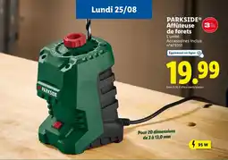 Lidl PARKSIDE Affûteuse de forets offre