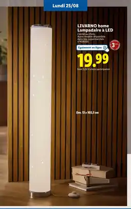 Lidl LIVARNO home Lampadaire à LED offre