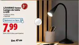 Lidl LIVARNO home Lampe de table à LED offre