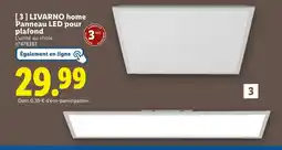 Lidl LIVARNO home Panneau led pour plafond offre
