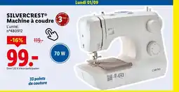 Lidl SILVERCREST Machine à coudre offre