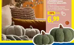 Lidl Livarno home coussins décoratifs offre