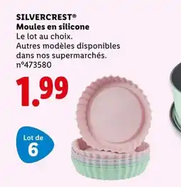Lidl SILVERCREST Moules en silicone offre