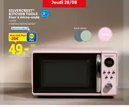 Lidl SILVERCREST KITCHEN TOOLS Four à micro-onde offre