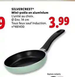 Lidl SILVERCREST Mini-poêle en aluminium offre