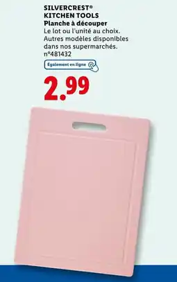 Lidl SILVERCREST KITCHEN TOOLS Planche à découper offre