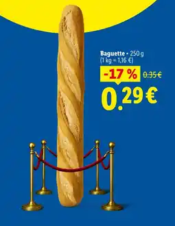 Lidl Baguette offre