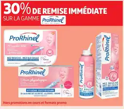 Auchan PRORHINEL Sur la gamme offre