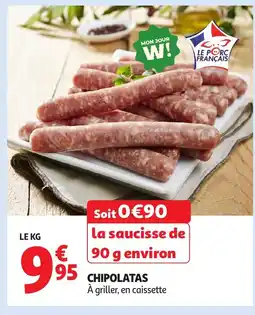 Auchan Chipolatas offre