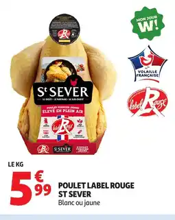 Auchan ST SEVER Poulet label rouge offre