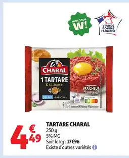 Auchan CHARAL Tartare offre