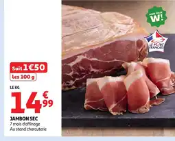Auchan Jambon sec offre