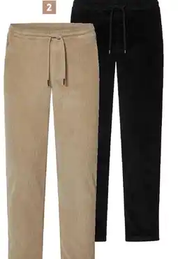 Lidl Esmara men pantalon en velours offre