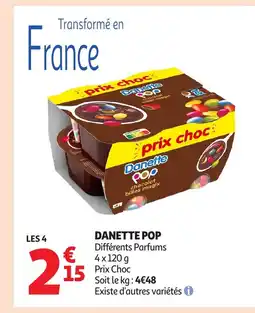 Auchan DANETTE Pop offre