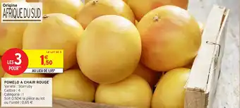 Intermarché Hyper Pomelo a chair rouge offre